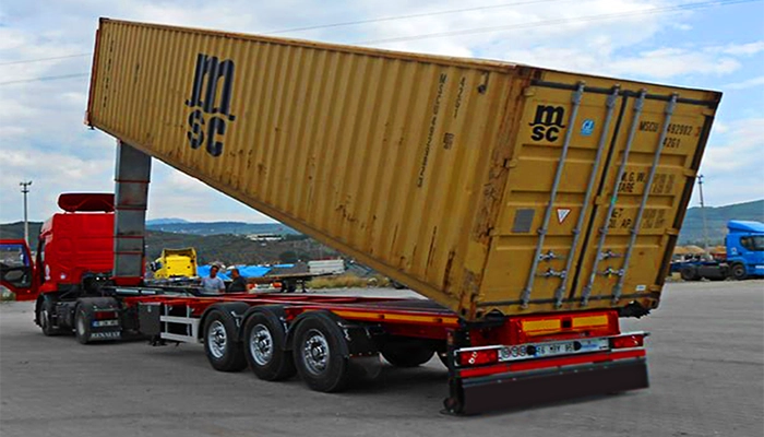 Damperli Konteyner Taşıyıcı