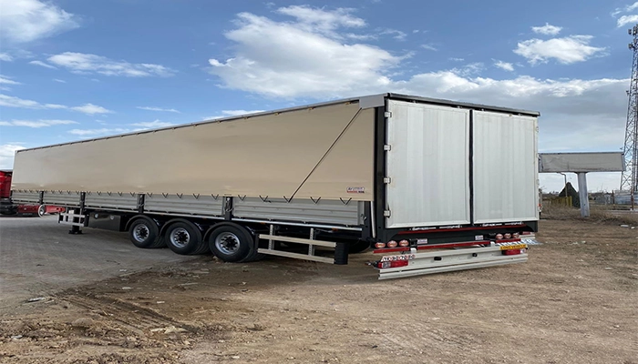 Tenteli Dorse Treyler Kapaklı